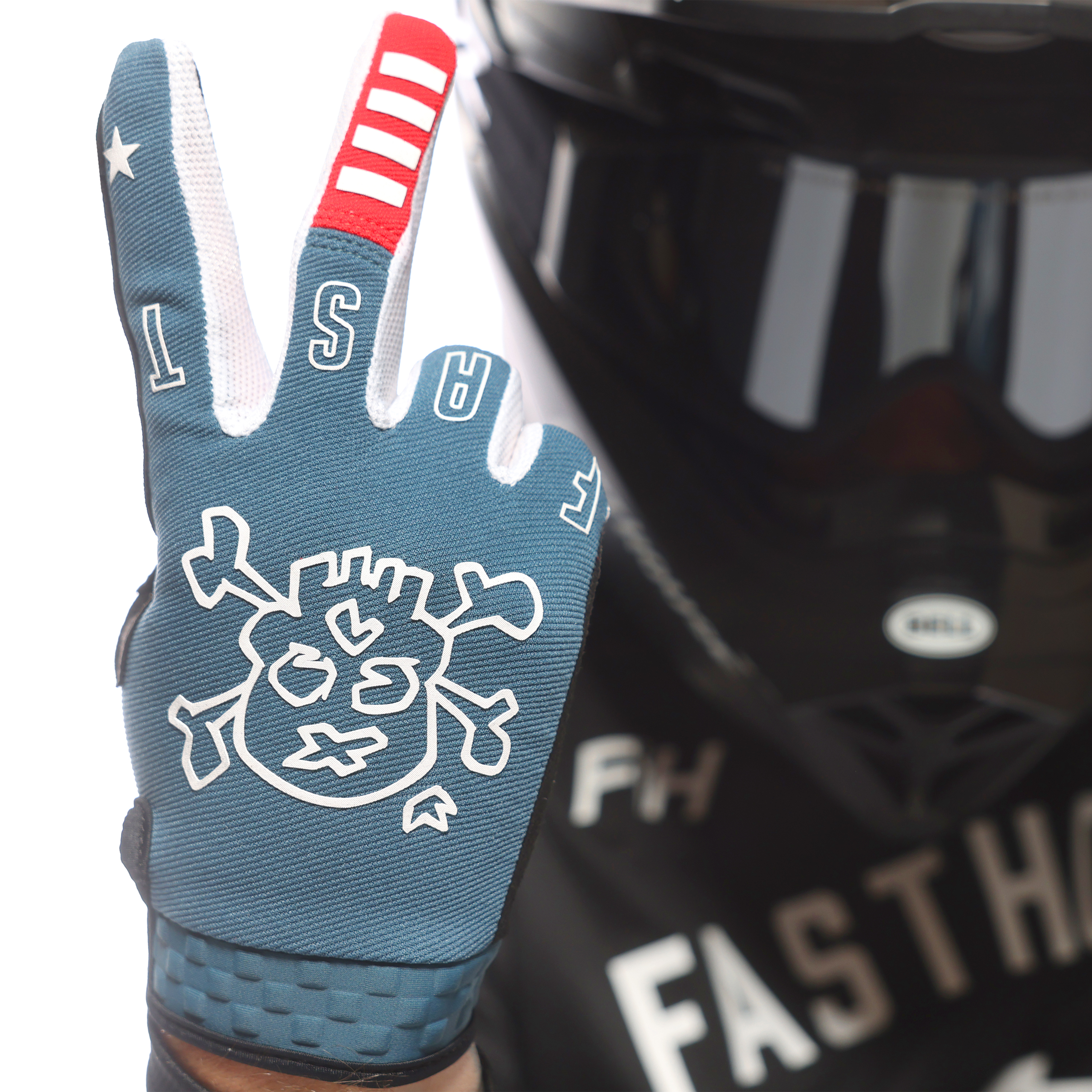 Fasthouse Speed Style The Bird Gloves - Helmet House